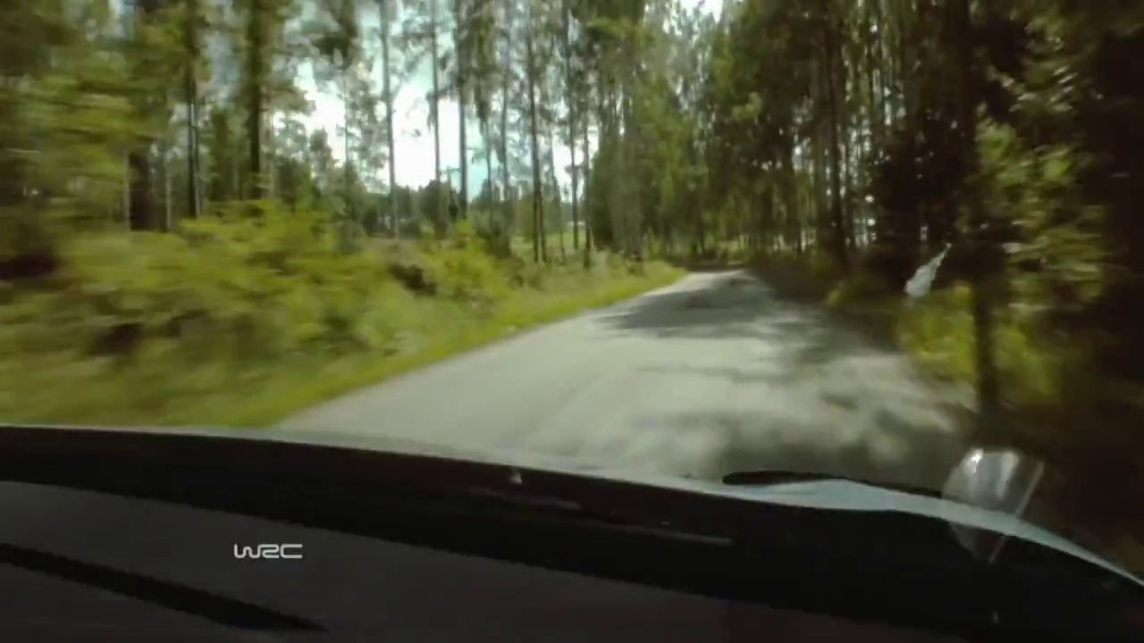 Mikko Hirvonen - Citroen DS3 WRC Onboard SS10 @ Neste Oil Rally Finland 2013