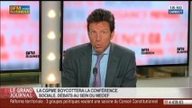 Geoffroy Roux de Bézieux, vice-président du Medef et président de Virgin Mobile France, dans Le Grand Journal - 26/06 4/4