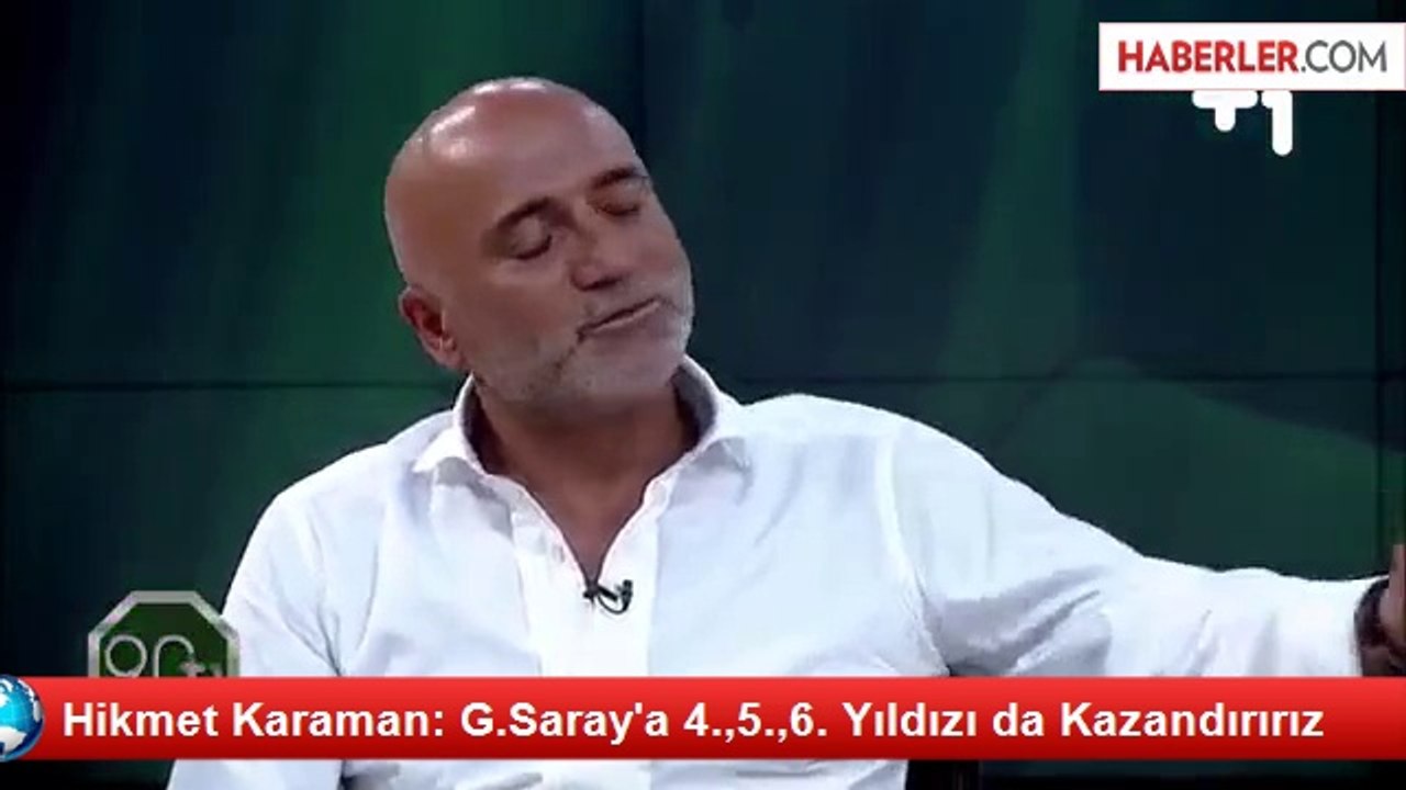 G.Saray Başkanı Ünal Aysal, Hikmet Karaman'la Görüştü