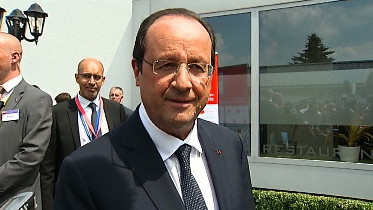 Interview du président de la République à Ypres, en Belgique