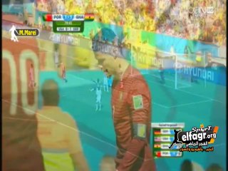 أهداف مباراة البرتغال 2 - 1 غانا | تعليق علي محمد علي