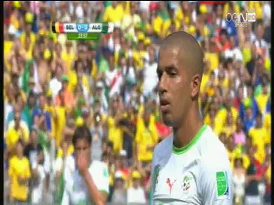 ملخص أهداف الجزائر فى مونديال البرازيل 2014