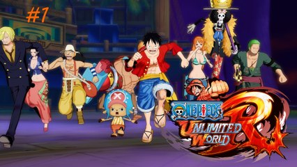 Unboxing One Piece Unlimited World Red + Let's play #1