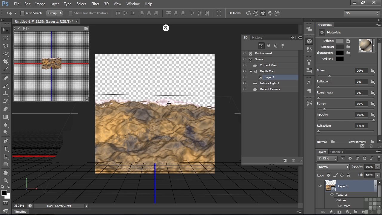 03_03-Using A Depth Map To Build A Mesh