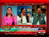 Intensive Fight Between Sameena Khawar(PMLQ) & Mian Abdul Manan(PMLN) Using Harsh Words For Shahbaz Shareef