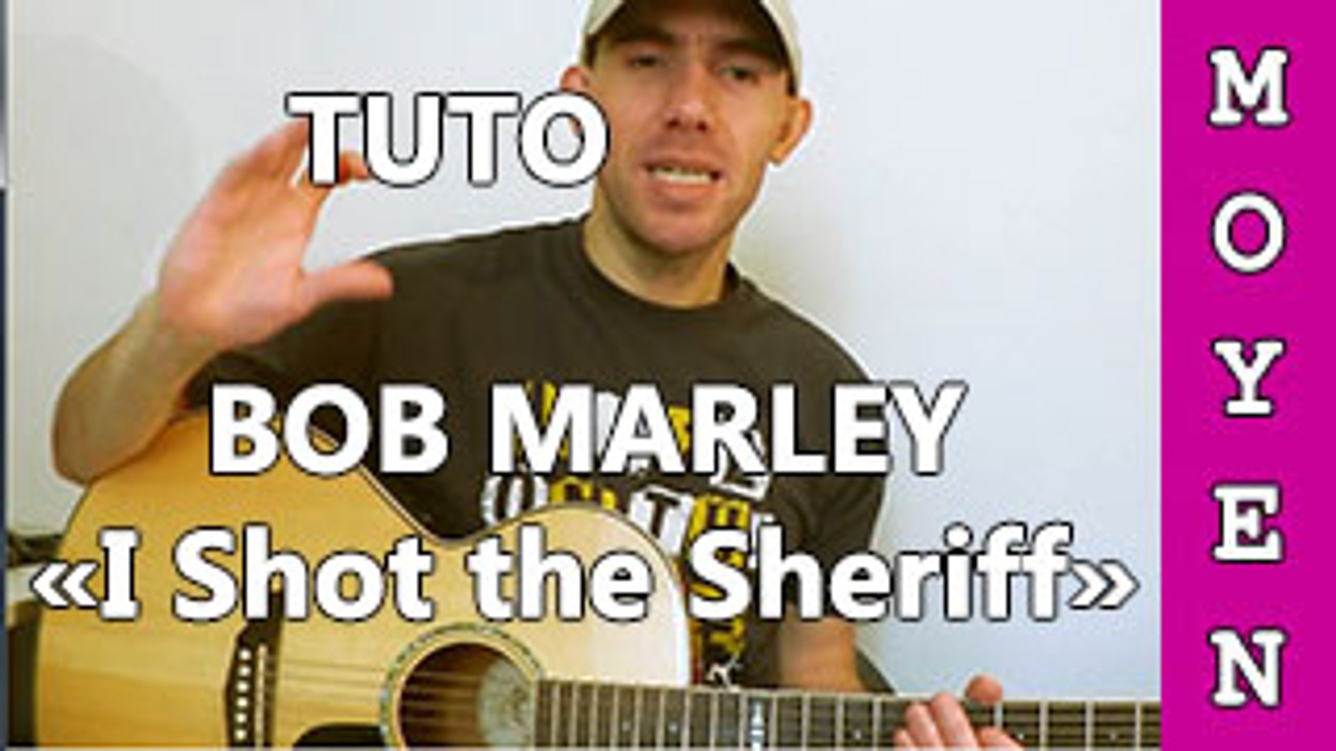 Bob Marley - I Shot the Sheriff - Cours Guitare - Vidéo Dailymotion