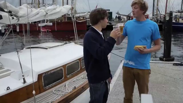 Kieler Woche 2014 - Wenn jeder Handgriff sitzt ist die Wurst verdient