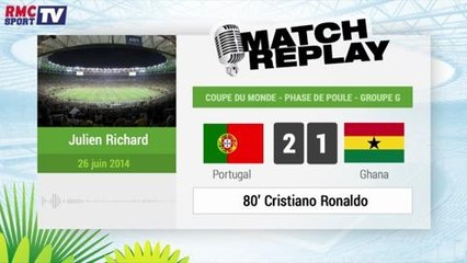 Portugal - Ghana : Le Match Replay avec le son RMC Sport !