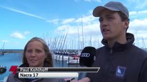 Kieler Woche 2014 - Nacra17 Segelteam Carolina Werner und Paul Kohlhoff im Portrait