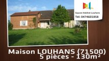 A vendre - Maison/villa - LOUHANS (71500) - 5 pièces - 130m²