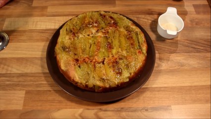 Gâteau à la rhubarbe façon Tatin - Cricri les petites douceurs