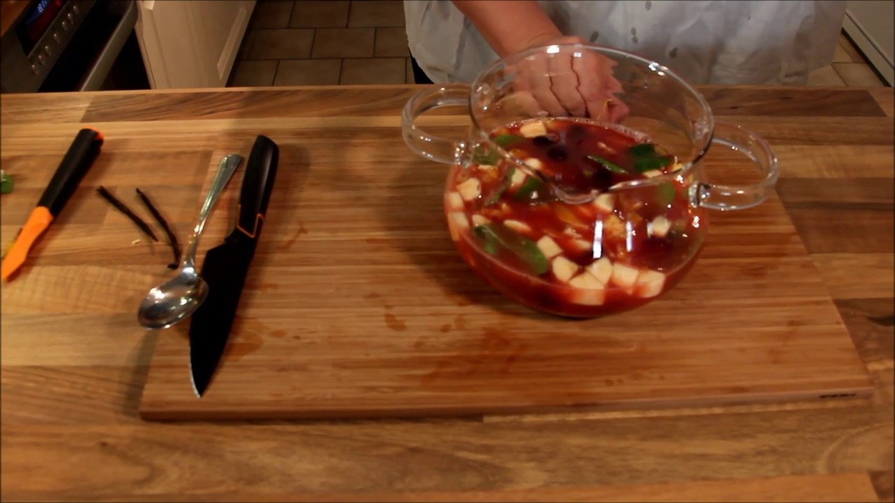 Sangria sans alcool - Cricri les petites douceurs