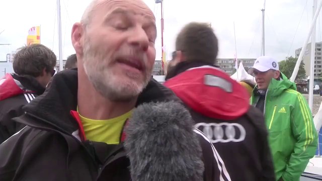 Kieler Woche 2013 - Prominenten-Regatta beim Audi Sailing Cup auf der B one