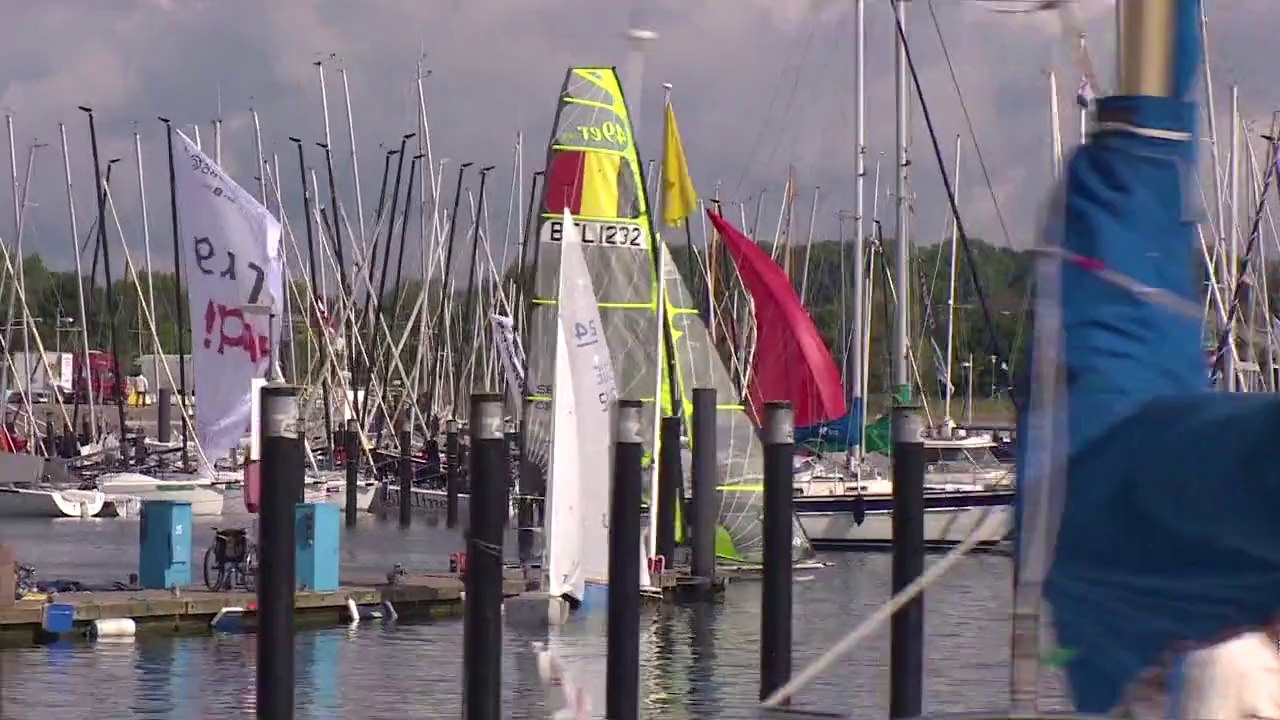 Impressions of the Kiel Week 2012 - Calm at Kiel-Schilksee