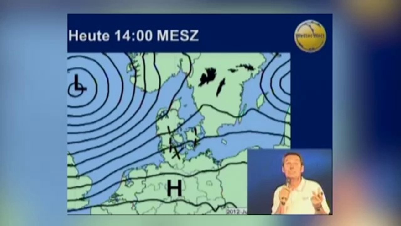 Wetterbriefing zur Kieler Woche 2012 mit Meeno Schrader - 23.06.2012