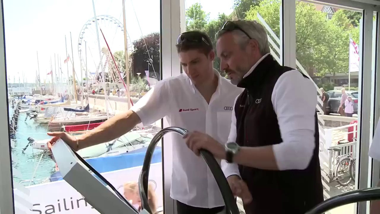 Kieler Woche 2012 - Ein Tag mit Edoardo Mortara