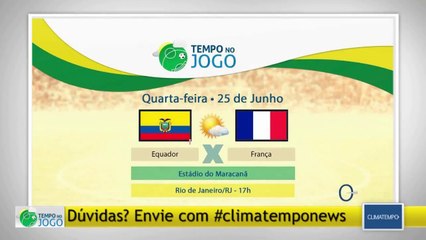 Equador e França no Rio de Janeiro