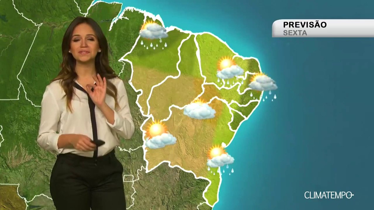 Previsão do Tempo - Sexta 27/06/2014 - Nordeste