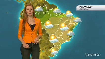 Previsão do Tempo - Quinta 12/06/2014 - Brasil