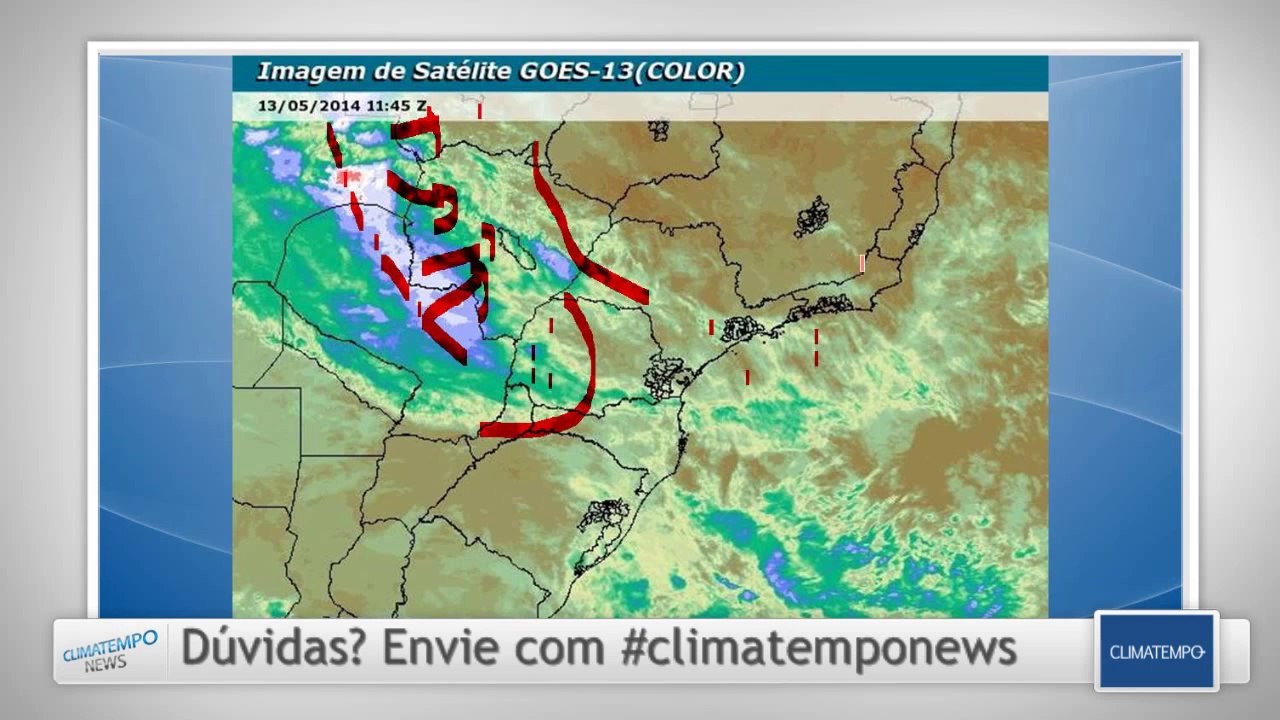 Climatempo News -  Edição das 09h30 - 13/05/2014