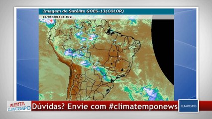 Alerta Climatempo - Edição das 15h30 - 16/05/2014