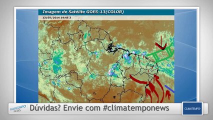 Climatempo News -  Edição das 12h30 - 12/05/2014