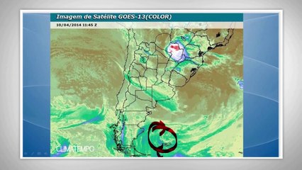 Grandes ondas no Sul e no Sudeste