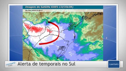 Climatempo News -  Edição das 12h30 - 30/04/2014