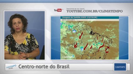 Onde chove forte no Brasil hoje?