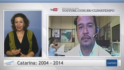 Como os meteorologistas de SC viveram o furacão Catarina?