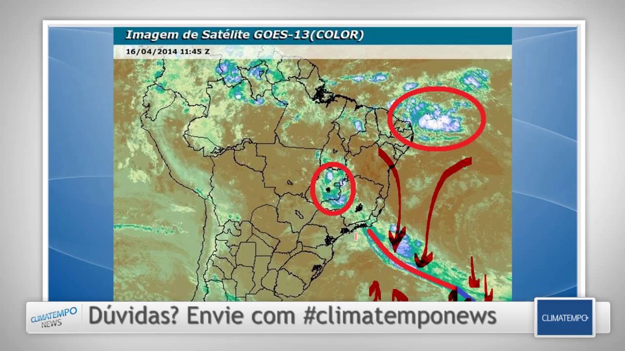 Climatempo News -  Edição das 12h30 - 16/04/2014