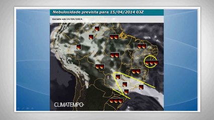Será que as nuvens vão deixar ver o eclipse da lua?