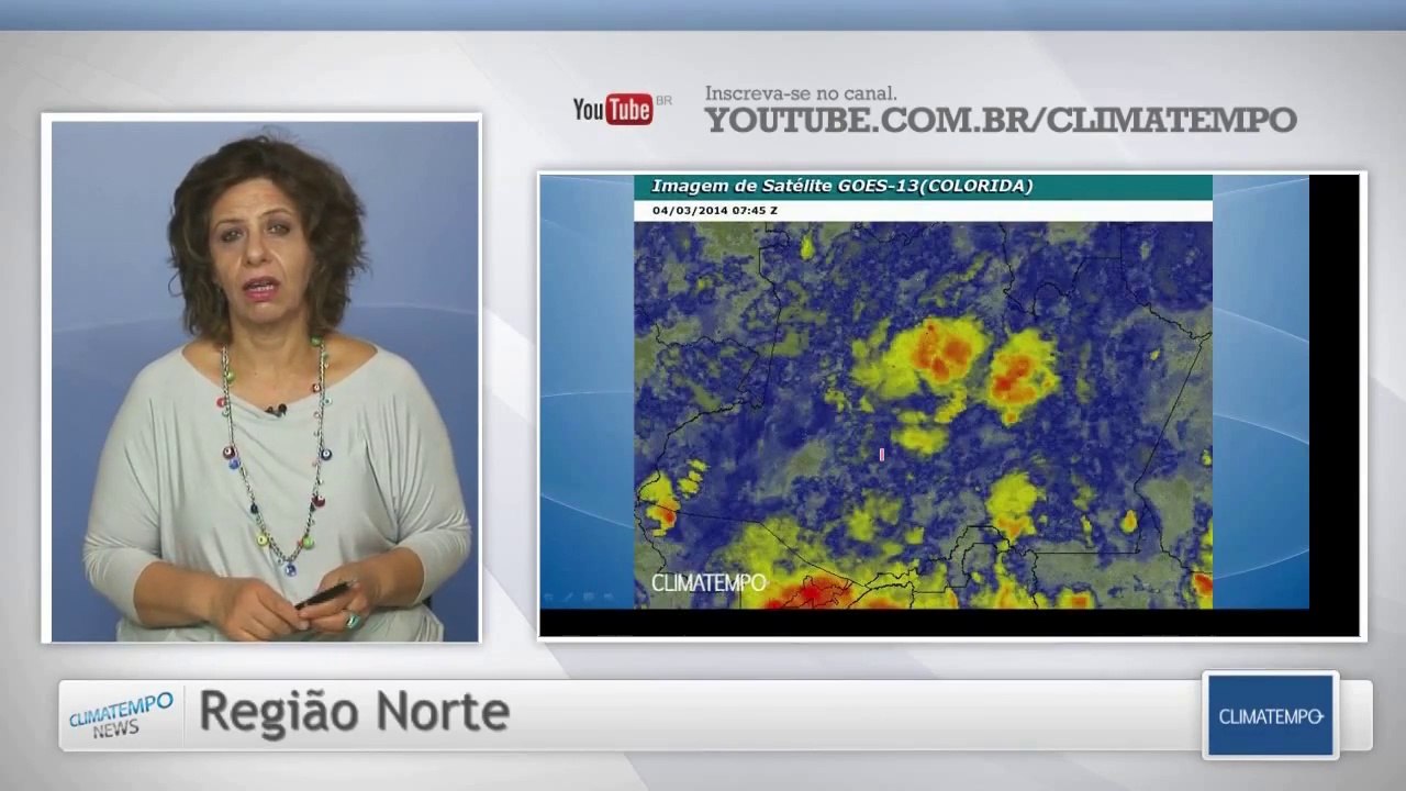 Mais chuva sobre o AC, RO e AM