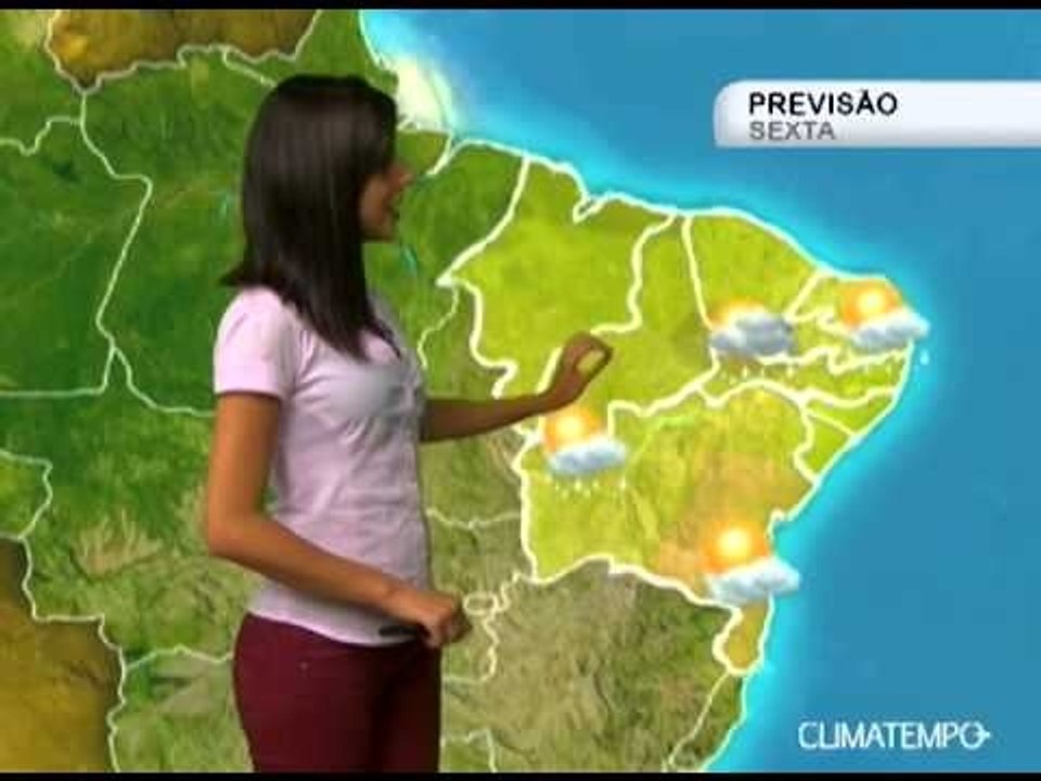 Previsão do Tempo - Sexta 21/03/2014 - Nordeste