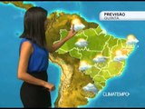 Previsão do Tempo - Quinta 13/02/2014 - Brasil