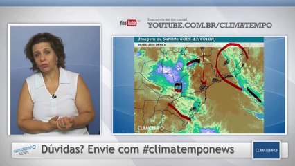 Semana termina com frente fria no Sul do Brasil