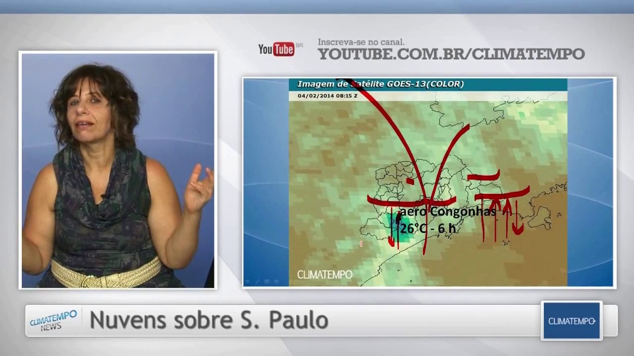 Nuvens esquentam a noite
