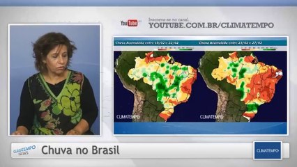 Como será a chuva no Brasil até o fim de fevereiro?