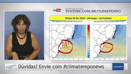 Mar sobe rápido no Sul e no Sudeste