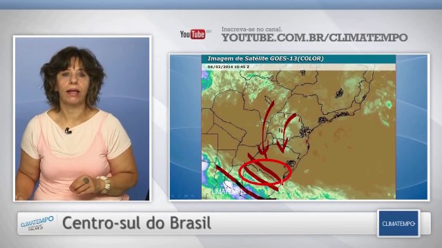 Ar seco, calor e temporais no Sul e Sudeste do Brasil