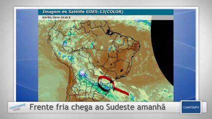 Climatempo News -  Edição das 12h30 - 03/01/2014