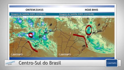 Climatempo News -  Edição das 9h30 - 16/01/2014
