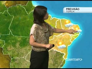 Previsão do Tempo - Terça 31/12/2013 - Nordeste