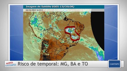 Alerta Climatempo - Edição das 15h30 - 04/12/2013