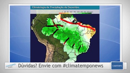 Dezembro é mês de chuva no Brasil