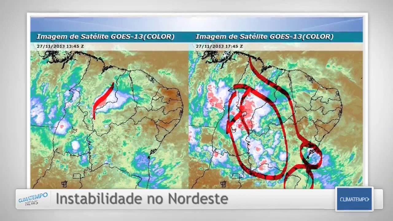 Nordeste ainda tem chuva forte