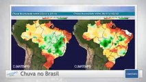 Chuva no Brasil esta semana