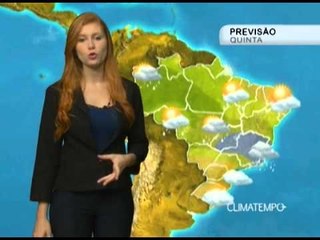 Previsão do Tempo - Quinta 12/12/2013 - Brasil