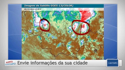 Alerta Climatempo - Edição das 15h30 - 16/10/2013