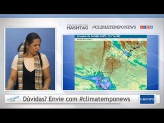 Quantas frentes frias chegam ao Brasil por mês?